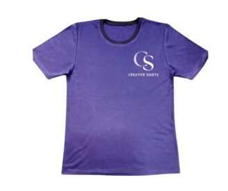 Creative Shirts purple t-shirt
