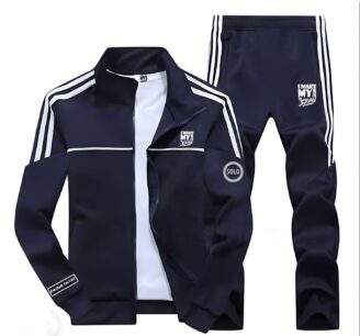 Navy Blue Track Suit – "I Make My Silence" Edition