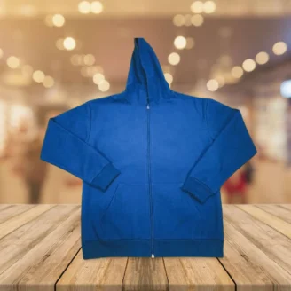 Verena Single-Tone Hoodie – Blue Color